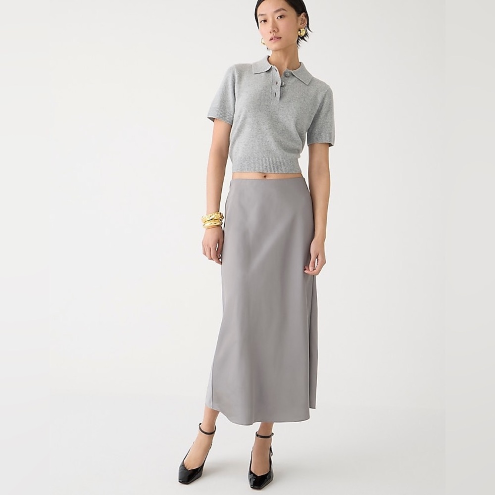 J.CREW Gwyneth slip skirt M